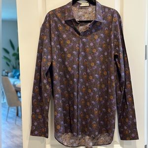 Etro men’s button down shirt size 45 (L/XL) Made in Italy